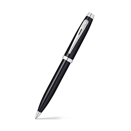 Sheaffer  100 9338 Glossy Black Ballpoint Pen