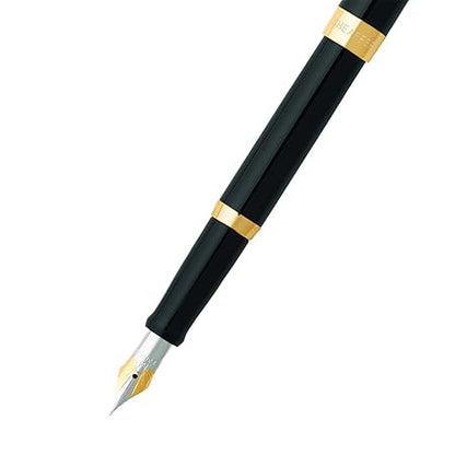 Sheaffer Sagaris 9471 Black Gold Trim Fountain Pen