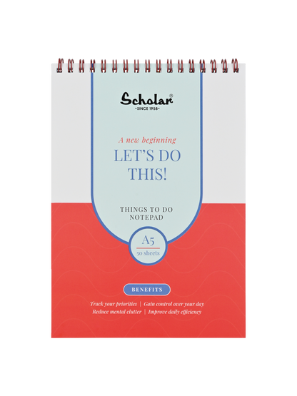 Things To Do Spiral Pads