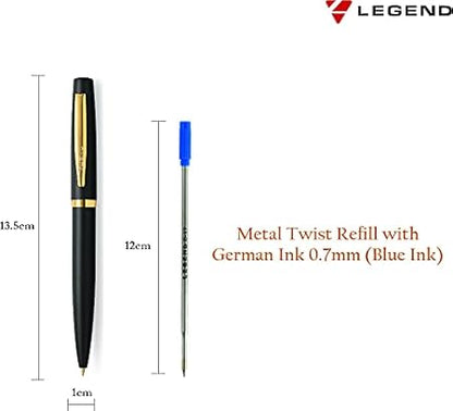 LEGEND Estilo Metal Ball Pen (Gold)