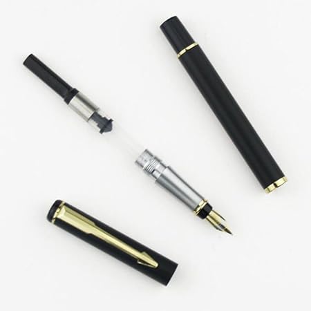 Baoer 801 Stainless Steel Fountain Pen