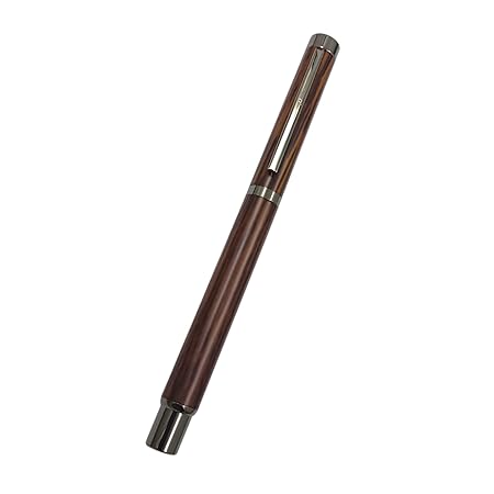 Auteur Royce Premium Fountain Pen – Wooden & Metal Body, Designer Fine Nib