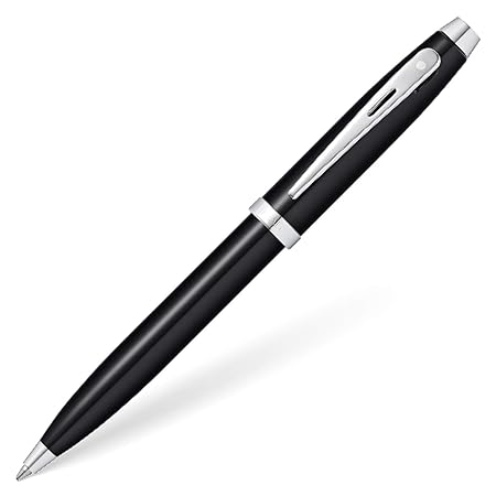 Sheaffer  100 9338 Glossy Black Ballpoint Pen
