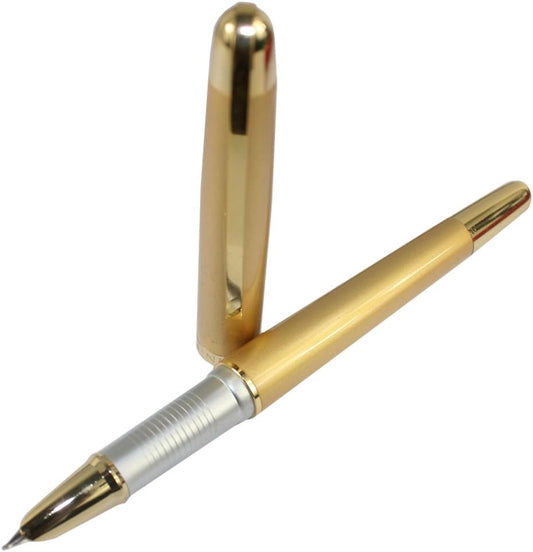 Jinhao 606 Gold Curved Nib Fountain Pen