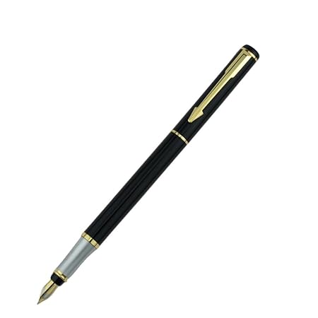 Baoer 801 Stainless Steel Fountain Pen