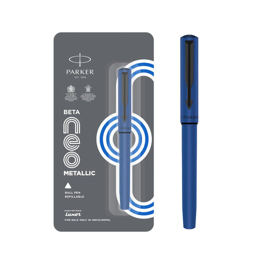 Parker Beta Neo Metallic Blue Ballpoint Pen