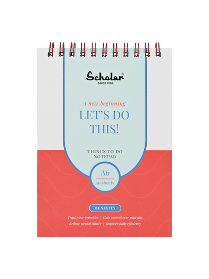 Things To Do Spiral Pads