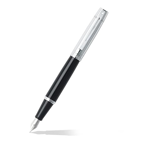 Sheaffer 300 9314 Black Barrel Fountain Pen
