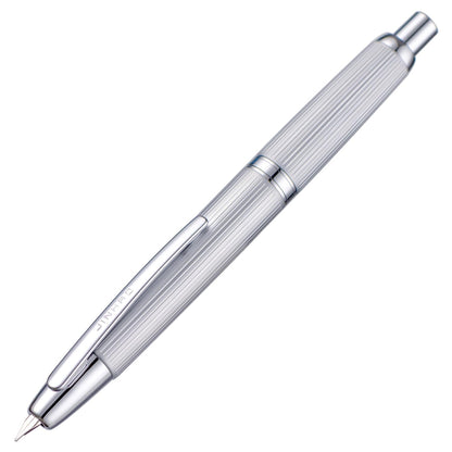 Jinhao 10 Press Brushed Matte Chrome Fountain Pen
