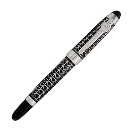Jinhao 195 General Silver Armored Fountain Pen