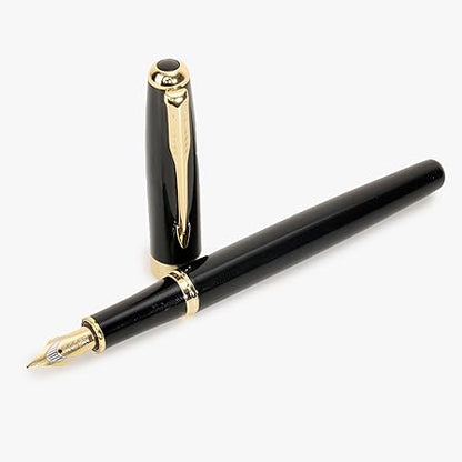 Jinhao 388 Stunning Black Metal Fountain Pen