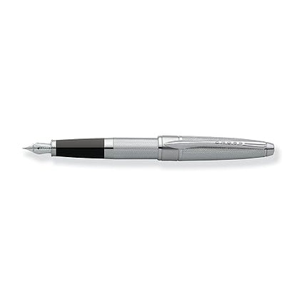 CROSS Apogee Chrome Fountain Pen (AT0126-1MD)