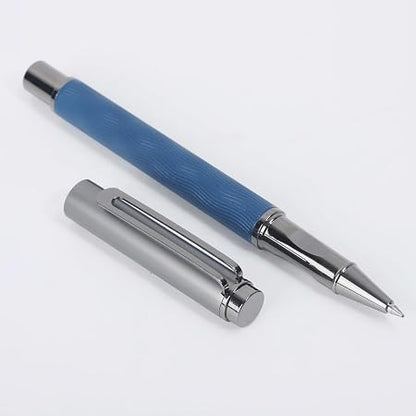 3798 Luxury Roller Ball Pen – Glossy Wave Design