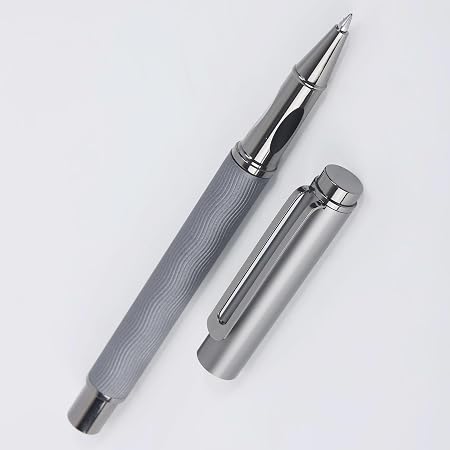 3798 Luxury Roller Ball Pen – Glossy Wave Design