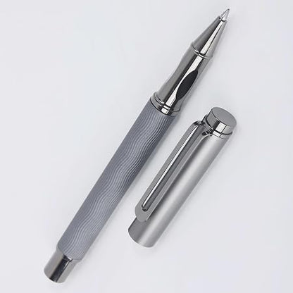 3798 Luxury Roller Ball Pen – Glossy Wave Design