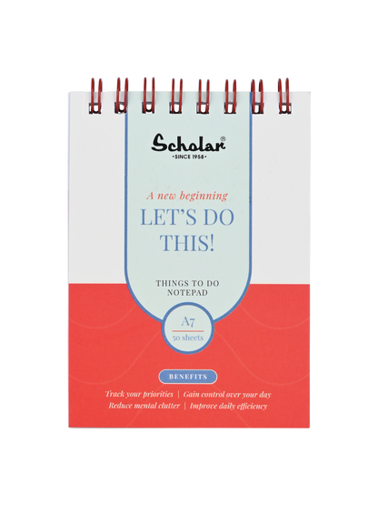 Things To Do Spiral Pads