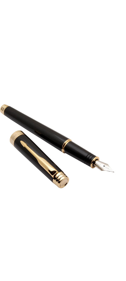 Jinhao 997 Shine Black Metal Fountain Pen