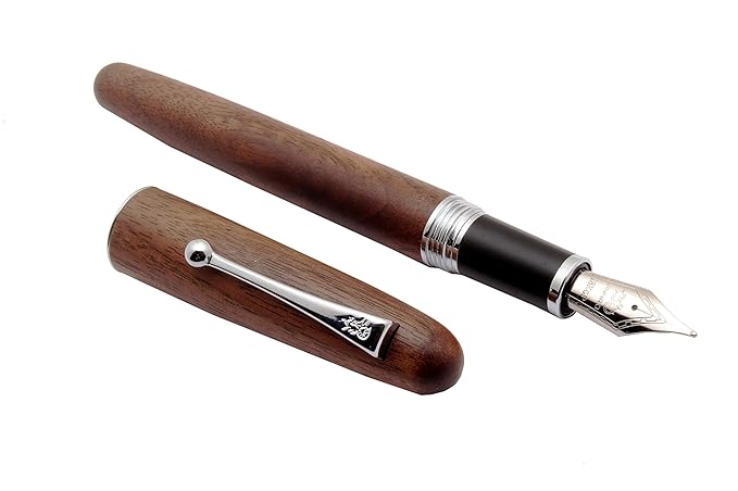 Jinhao 9035 American Walnut Finish Wooden Fountain Pen