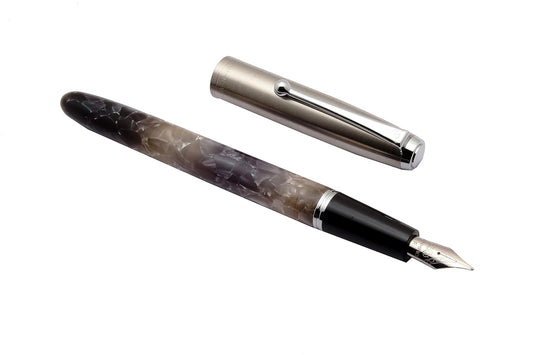 Jinhao Awesome 51A Grey Marble Acrylic Fountain Pen