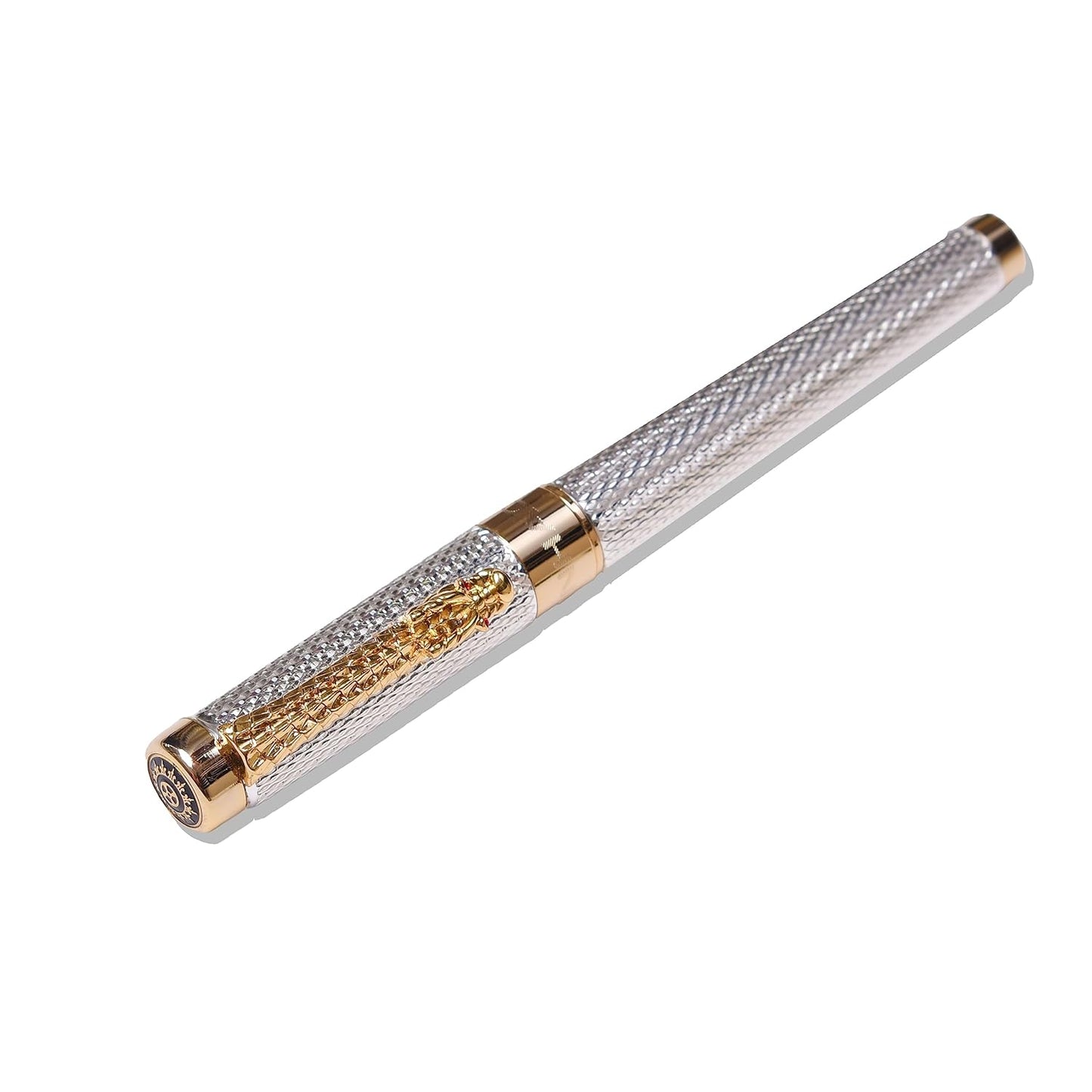 Jinhao 1200 Gold Plated Premium Fountain Pen (Silver)