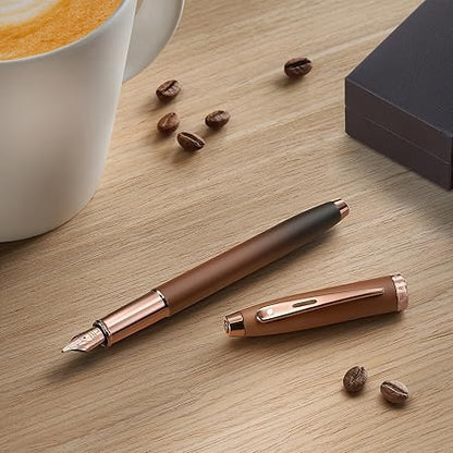 Sheaffer Gift 100 9374 Coffee Edition Matt Brown with Regal Brown PVD Trim Fountain pen