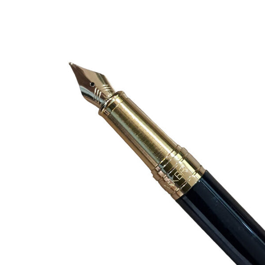 Parker Aster Black & Gold Deluxe GT Fountain Pen