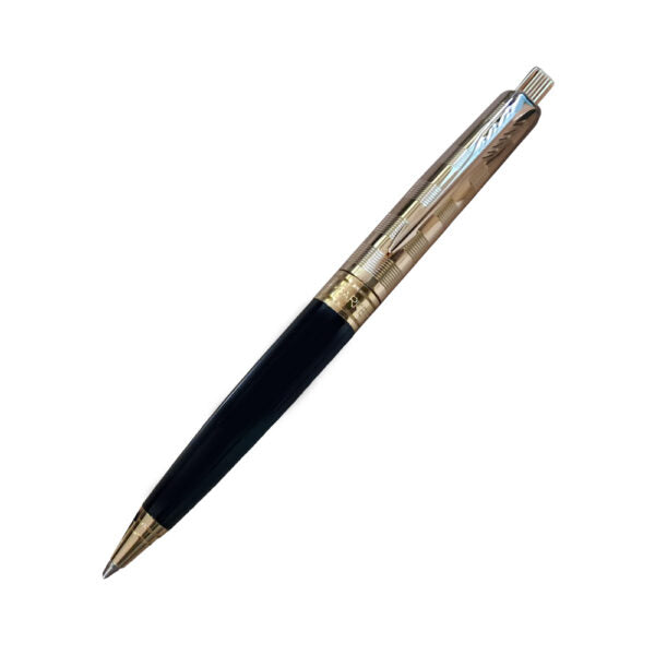 Parker Aster Black & Gold Deluxe Gold Trim Ballpoint Pen