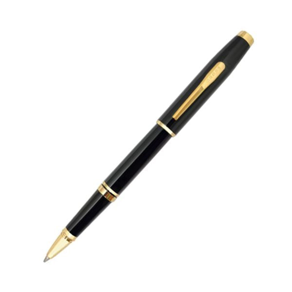 Cross Coventry Black Lacquer with Gold-Tone Trim Rollerball Pen