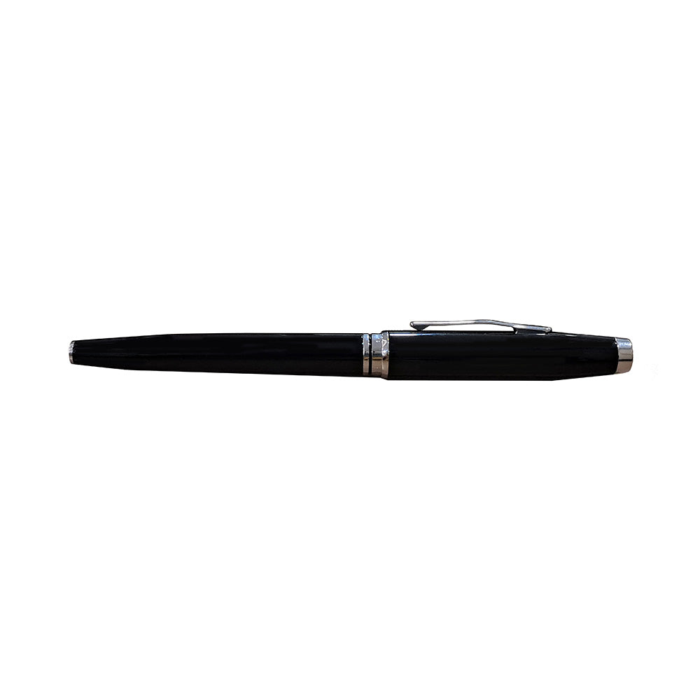 Cross Coventry Black Lacquer with Polished Chrome Trim Rollerball Pen