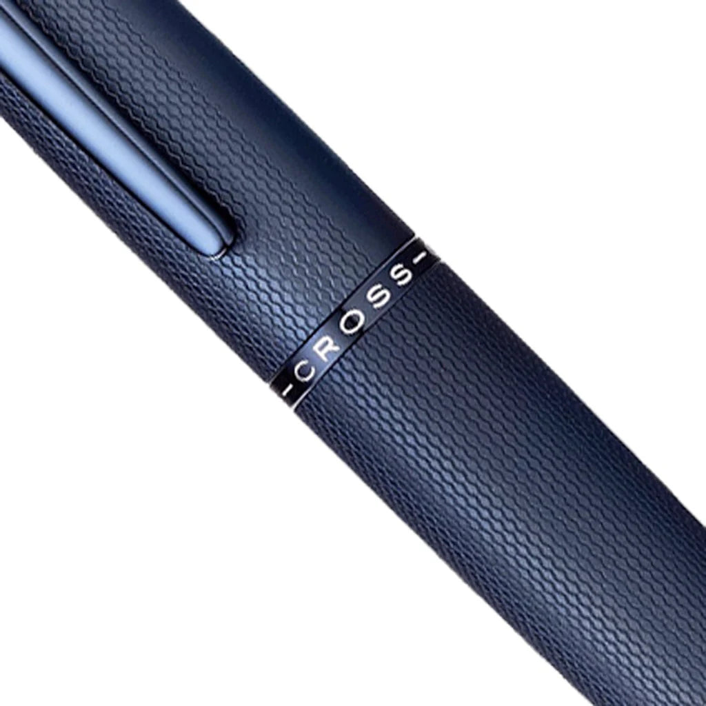 Cross  Sandblasted Dark Blue Rollerball Pen