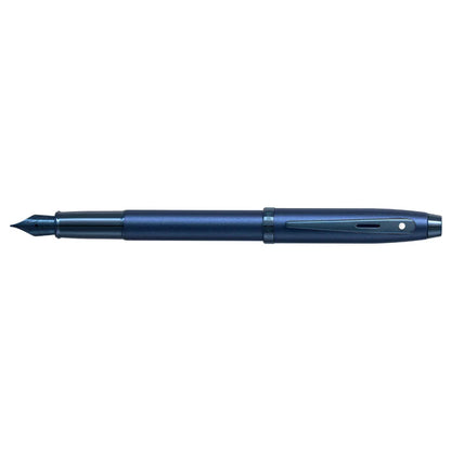 Sheaffer 100 9371 Satin Blue Fountain Pen