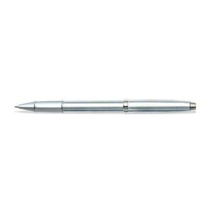 Sheaffer 100 Brushed Chrome With Shiny Chrome Trim Rollerball Pen