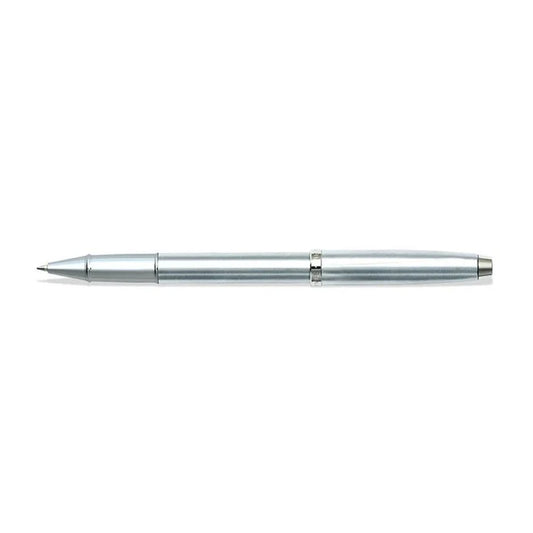 Sheaffer 100 Brushed Chrome With Shiny Chrome Trim Rollerball Pen