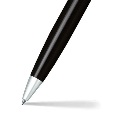 Sheaffer Glossy Black Ballpoint pen with Chrome Cap and Chrome Trim