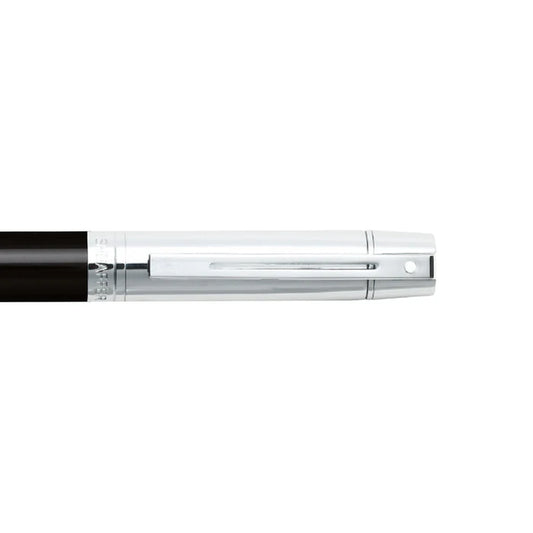 Sheaffer Glossy Black Ballpoint pen with Chrome Cap and Chrome Trim