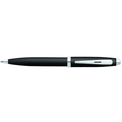 Sheaffer 100 9317 Matte Black with Chrome Trim Ballpoint Pen