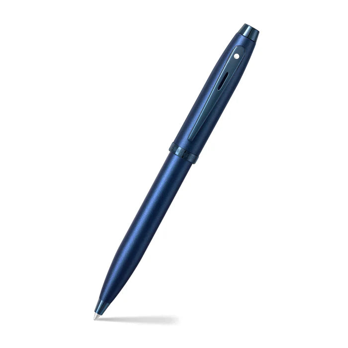 Sheaffer 100 9371 Satin Blue Ballpoint Pen