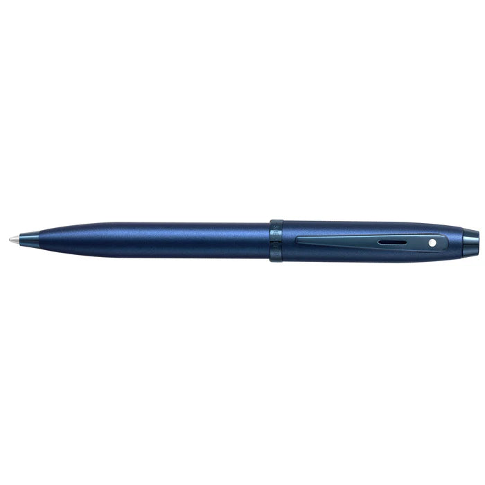 Sheaffer 100 9371 Satin Blue Ballpoint Pen