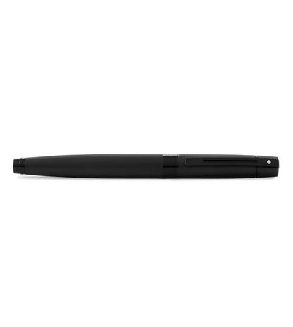 sheaffers 300  Fountain Pen - Matte Black Lacquer with Polished Black Trim M