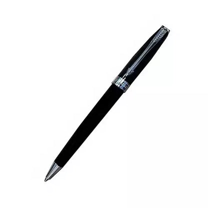 Parker Fusion Laque Black Chrome Trim Ballpoint Pen