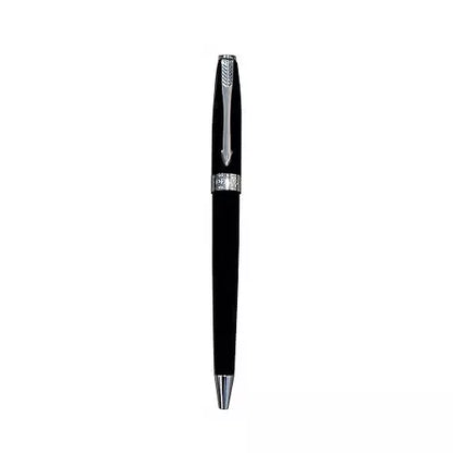 Parker Fusion Laque Black Chrome Trim Ballpoint Pen
