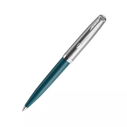 Parker 51 Teal Blue CT Ballpoint Pen