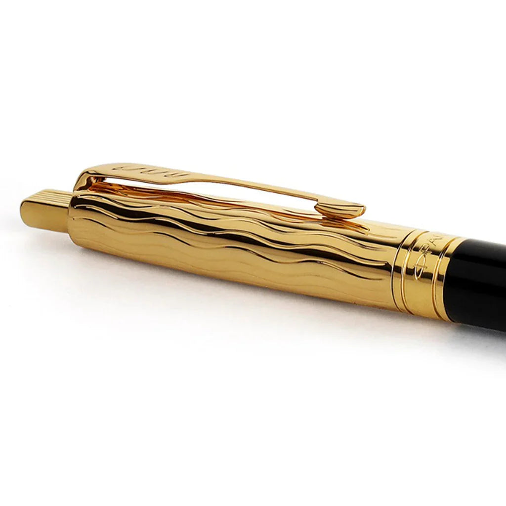 Parker Aster Essential Black & Gold GT Ballpoint Pen