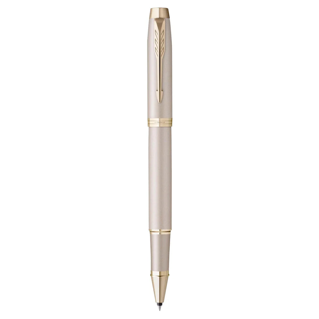 Parker Premium IM Monochrome Champagne Roller Ball Pen