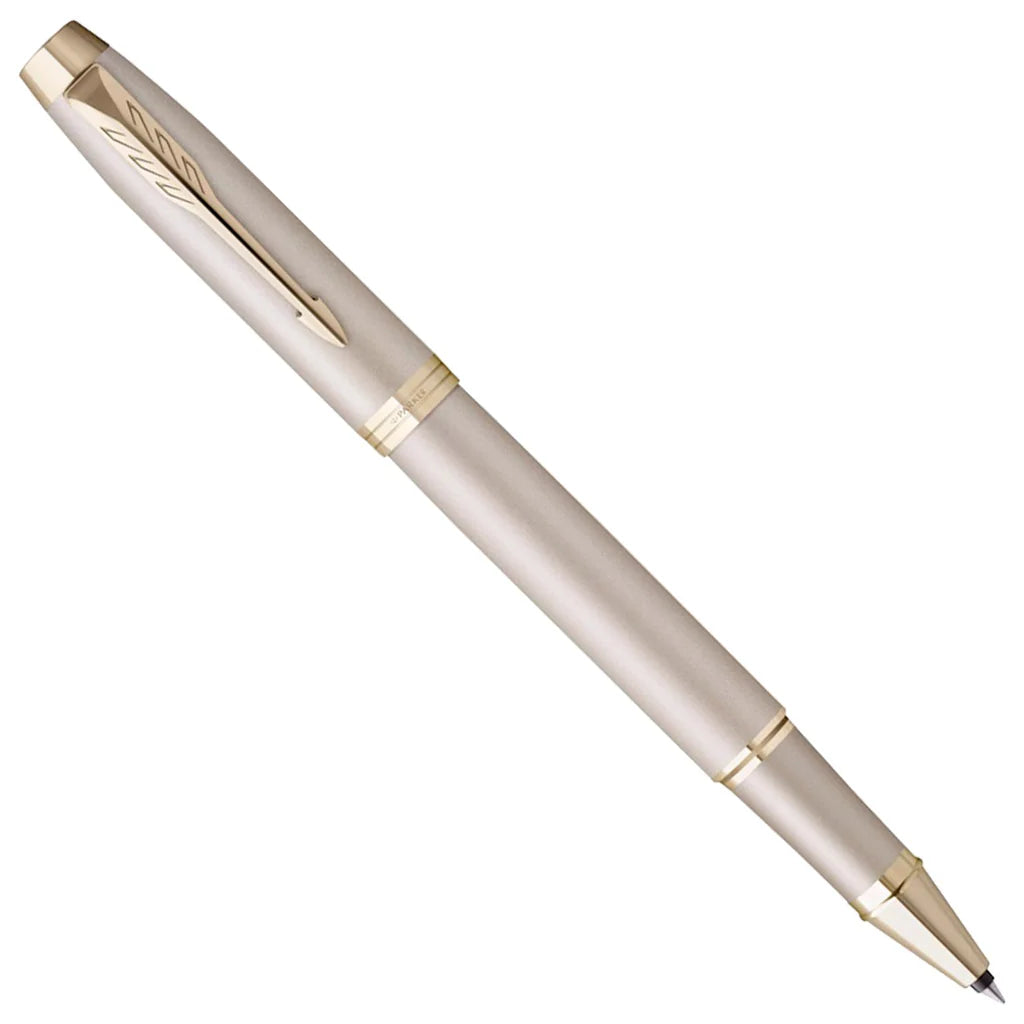 Parker Premium IM Monochrome Champagne Roller Ball Pen