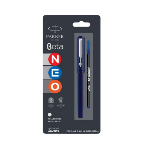 Parker Beta Neo Roller Ball Pen with Stainless Steel Trim