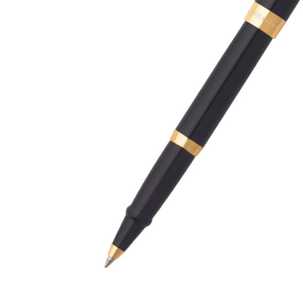 Sheaffer SAGARIS ROLLER BALL PEN Gloss Black Pen With Gold Tone Trim