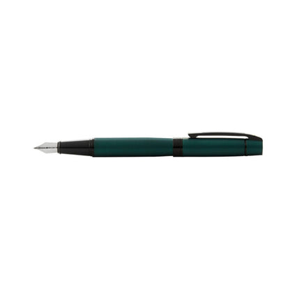 Sheaffer 300 9346 Matte Green with Polished Black Trim Fountain Pen
