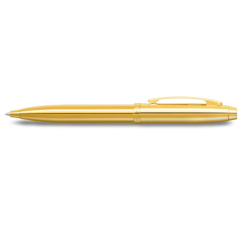 Sheaffer 100 9372 Glossy PVD Gold Ballpoint Pen