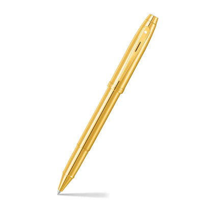 Sheaffer 100 9372 Glossy PVD Gold Rollerball Pen